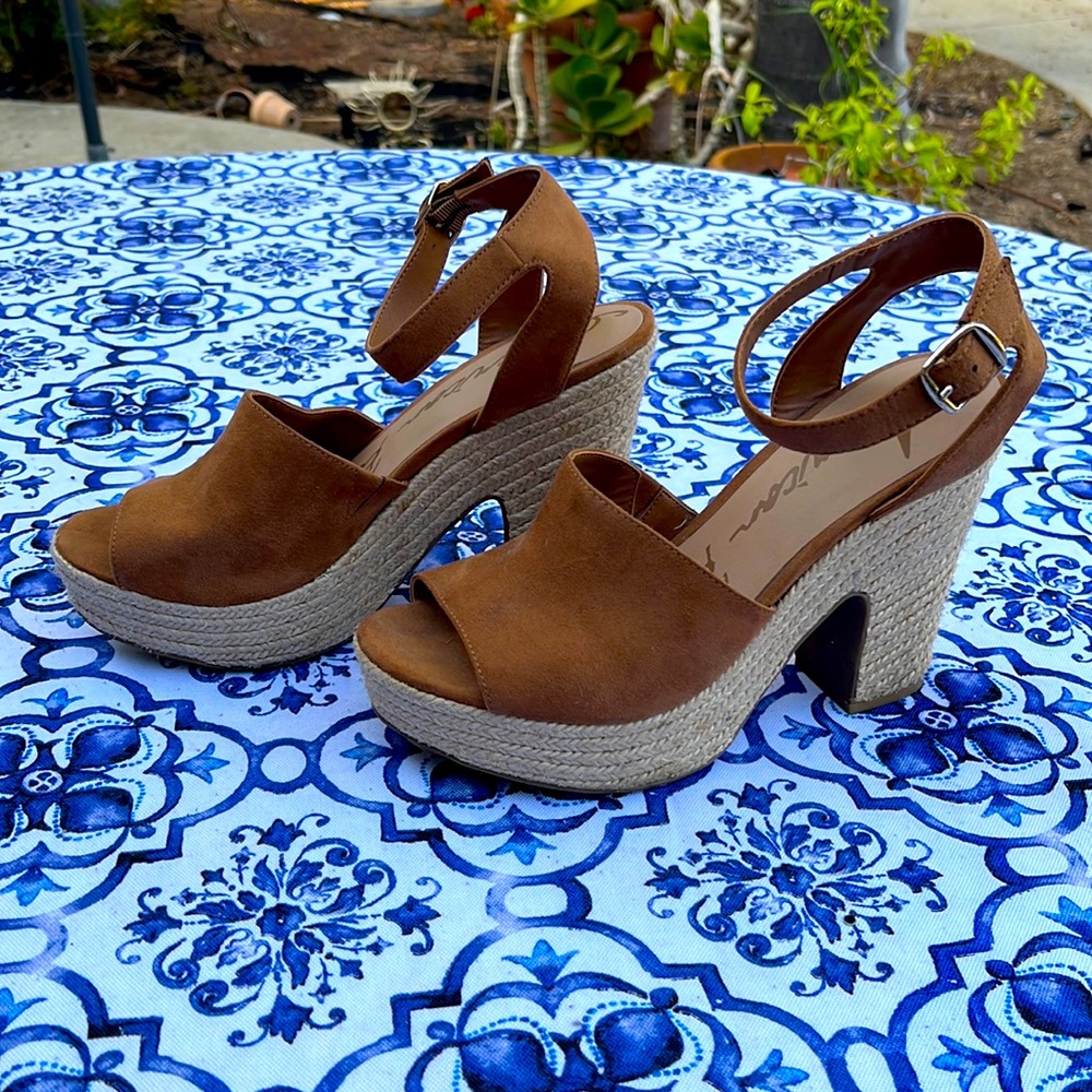 American Rag tweed espadrilles